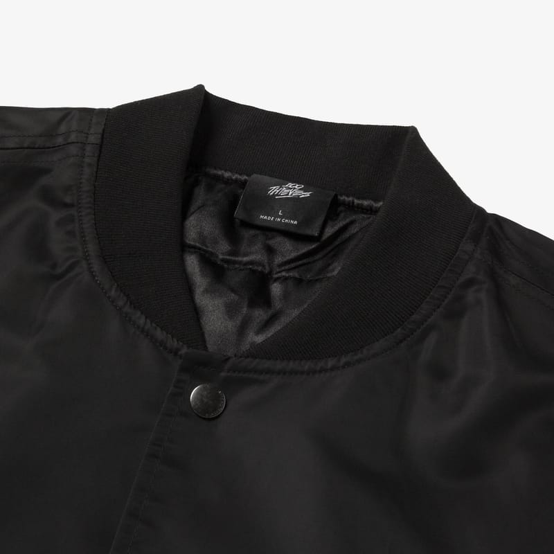 100 Thieves Foundations FW23 bomber jacket alternate view