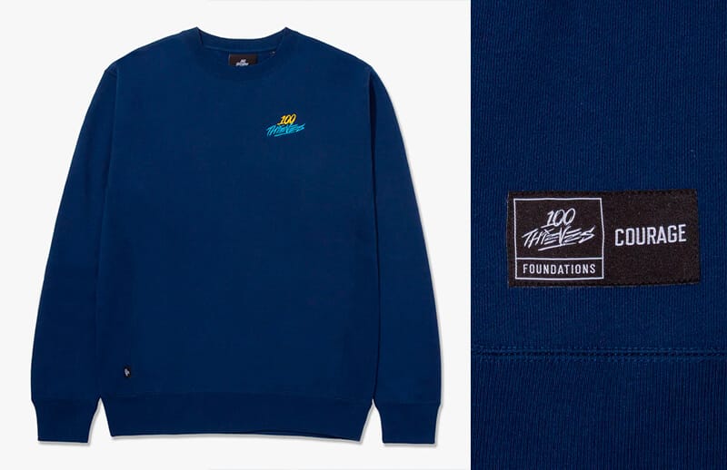 100 Thieves x CouRage Foundations Sweatshirt