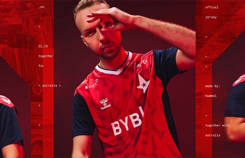 Astralis 2023 CSGO Official Jersey