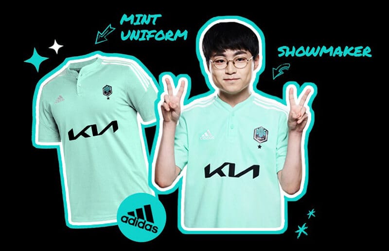 DWG KIA x Adidas Official Jersey and Jacket