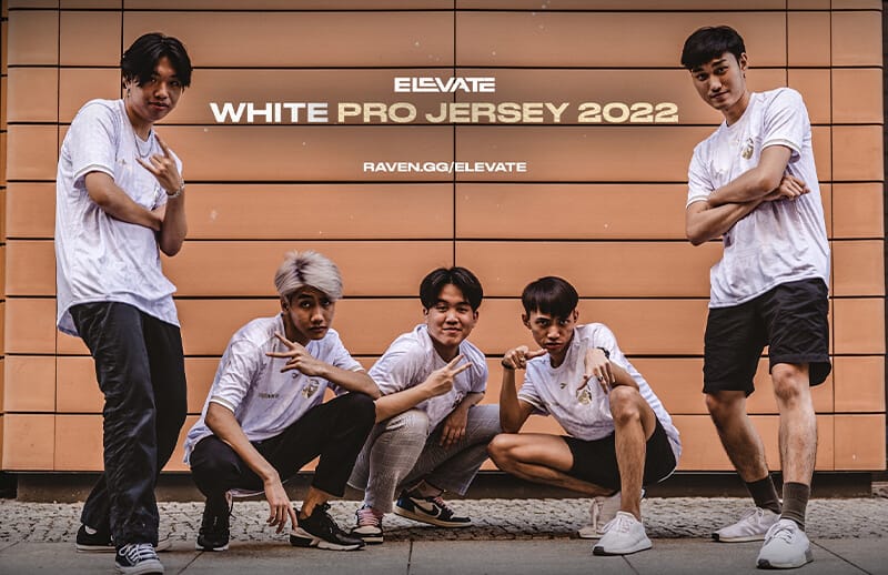 ELEVATE 2022 White Pro Player Jersey