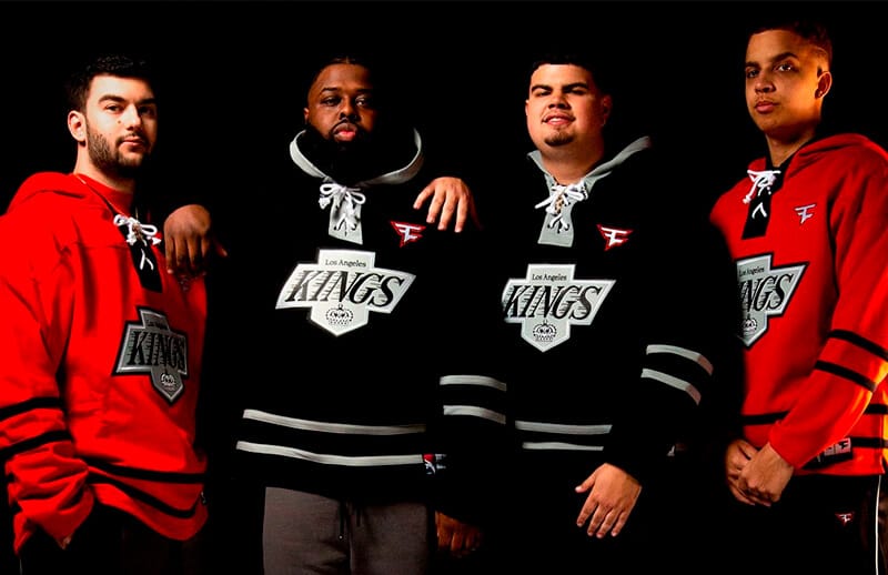 FaZe Clan x LA Kings clothing Drop