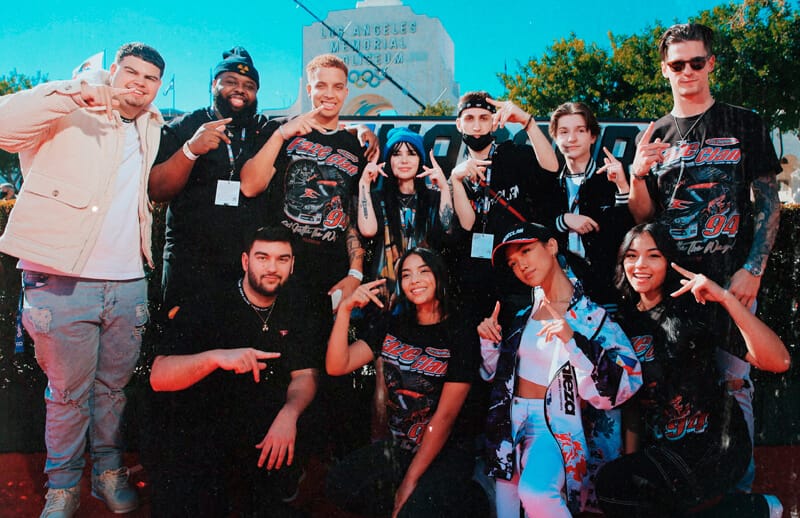 FaZe Clan x NASCAR clothing Collection