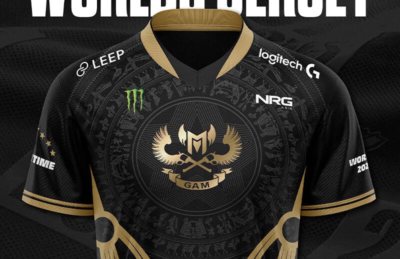 GAM Esports Worlds 2022 Player Jersey