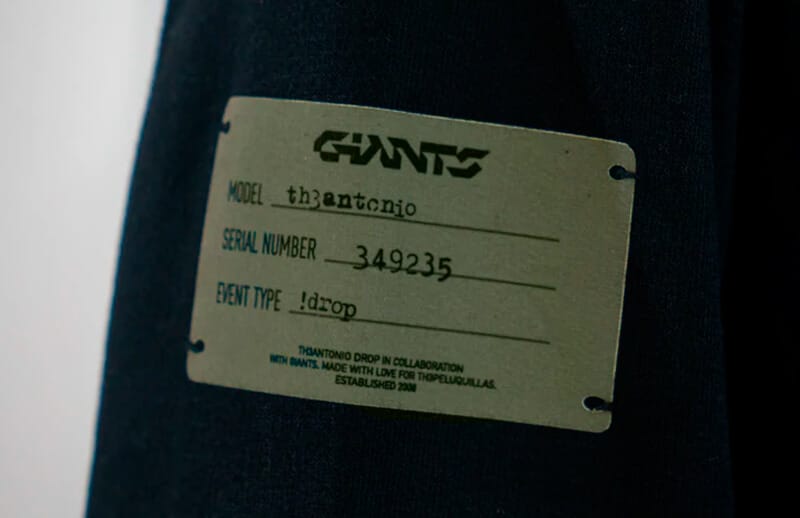 Giants Th3Antonio Apparel Drop