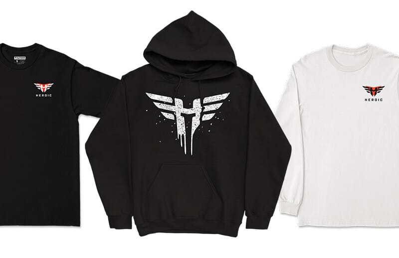 Heroic x We Are Nations clothing collection