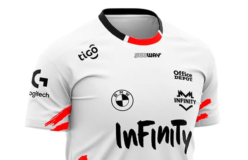 Infinity x Kappa White 2022 Official Jersey