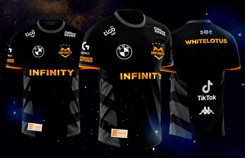 Infinity x Kappa Worlds 2021 Jersey