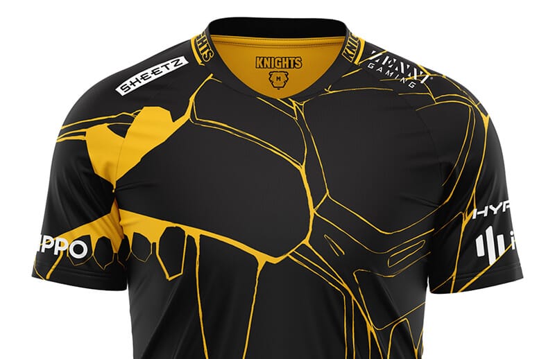 Knights Black and Gold Commander Jersey
