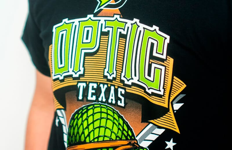 OpTic Texas Origins clothing Collection