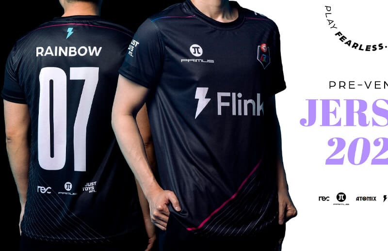 Rainbow7 2022 Official Jersey: LATAM League of Legends Kit