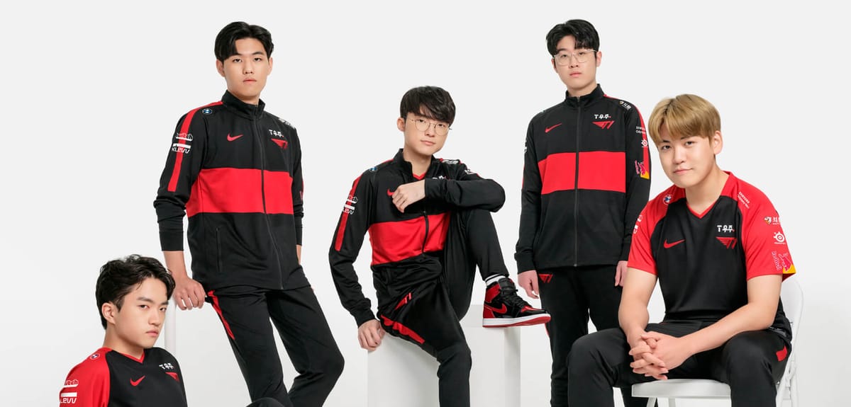 T1 x Nike new official Jersey for 2022 season