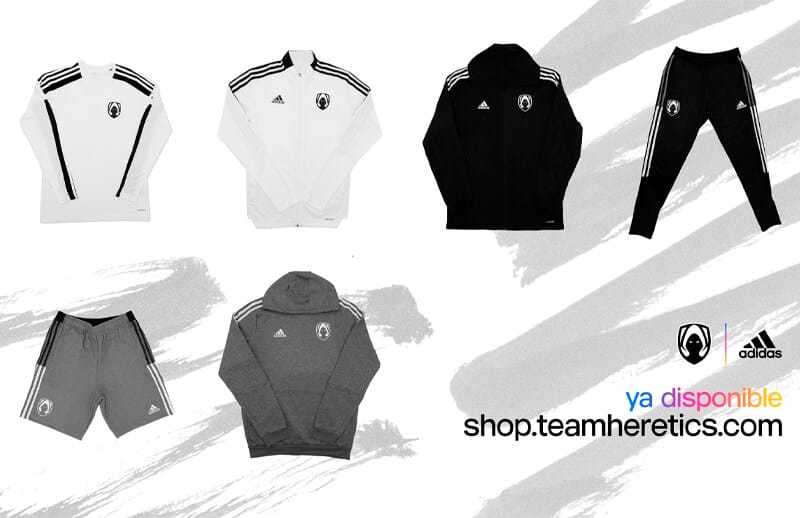 Team Heretics x Adidas 2022 clothing collection