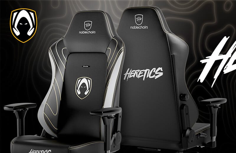 Team Heretics x Noblechairs HERO Chair