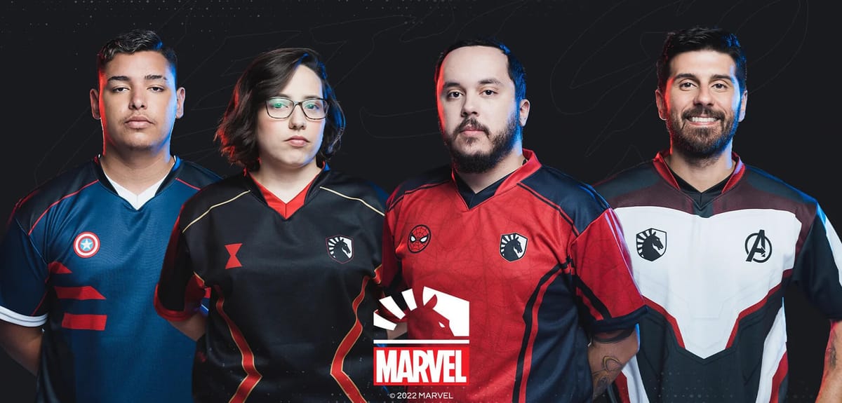 Team Liquid x MARVEL 2022 Merch Drop