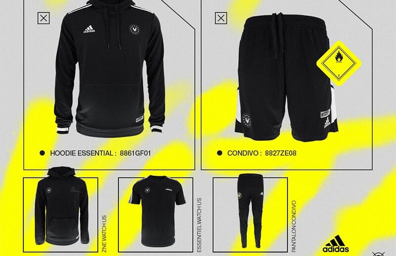 Team Vitality x Adidas Lifestyle Clothing Drop