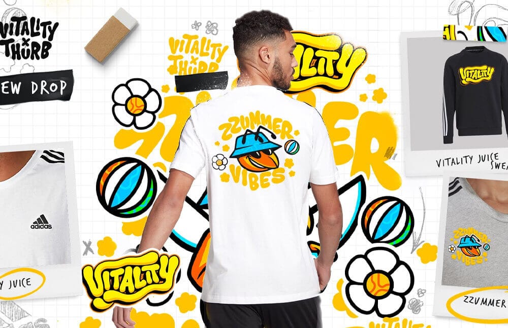 Team Vitality x Adidas ZZUMMER VIBES Collection