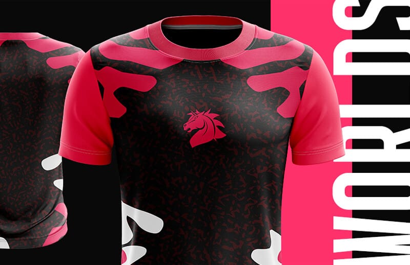 Unicorns of Love Worlds 2021 “Fire & Ice” Jersey