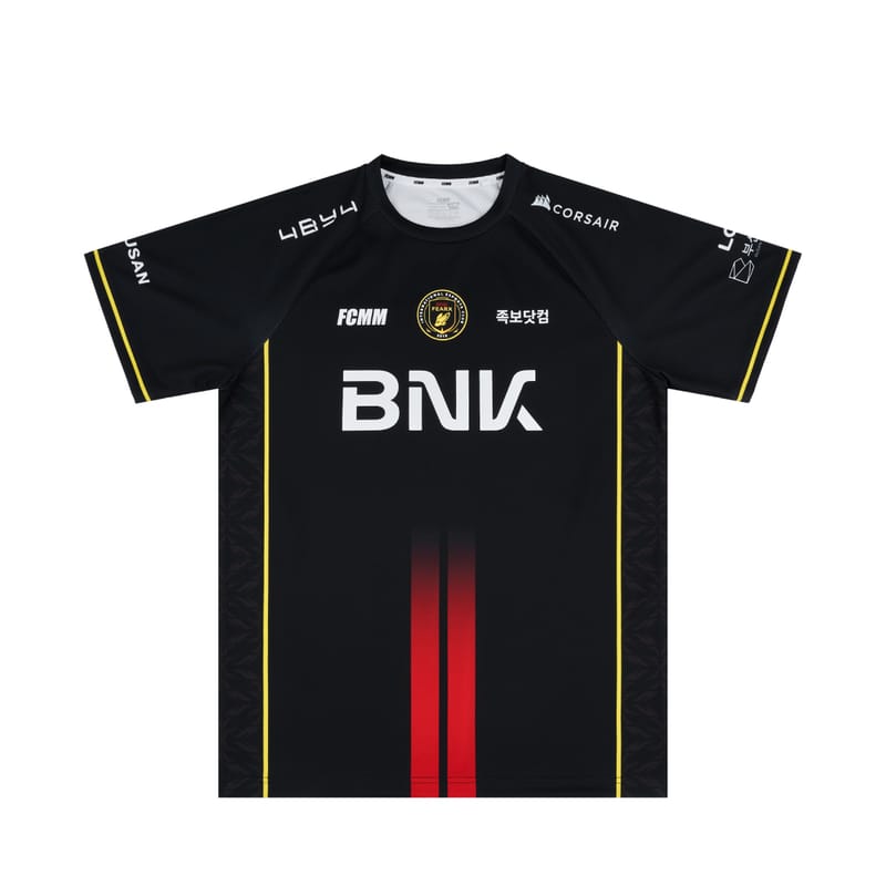 BNK FEARX 2026 LCK home jersey shown in product photography