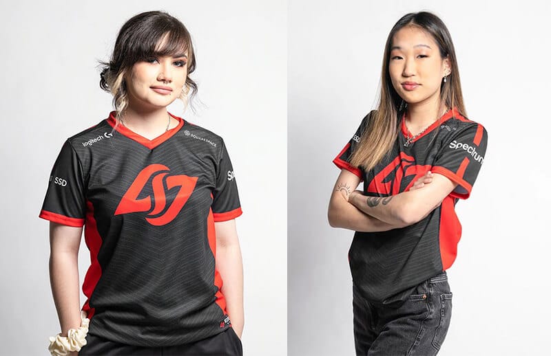 CLG new 2022 Red Jersey players © Counter Logic Gaming store