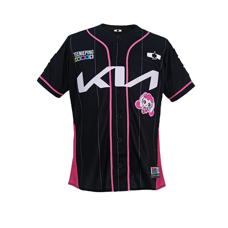 Dplus KIA x Catch! Teenieping 2025 Collaboration Baseball Jersey