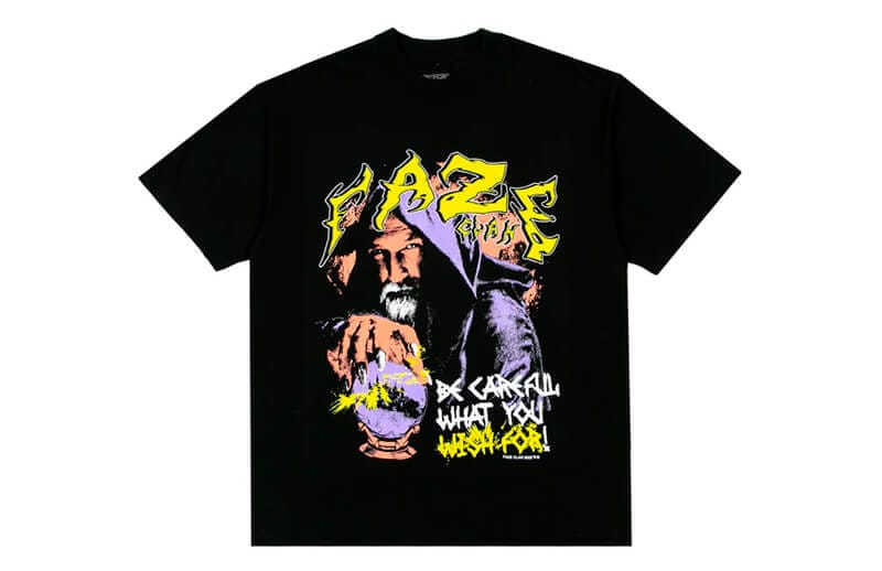 FaZe Clan 2022 Halloween Wizard T-shirt © FaZe Clan shop