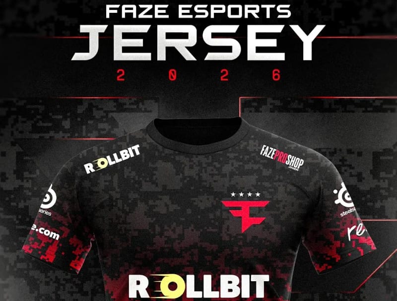 FaZe Clan 2025-2026 Esports Jersey s1mple Era