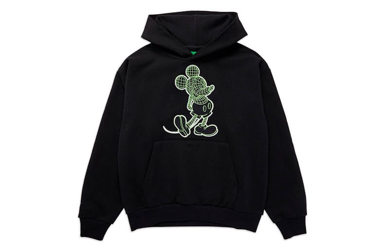 FaZe Clan x Disney: Mickey on the Grid black Hoodie © FaZe Clan shop