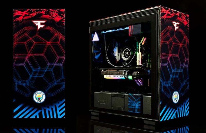 FaZe Clan x Manchester City PC © FaZe Clan shop