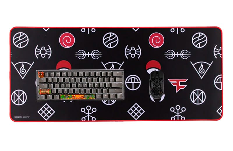 FaZe Clan x Naruto Shippuden Clans Mousepad © FaZe Clan shop