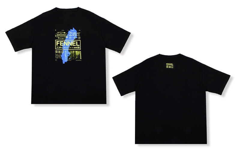 FENNEL Limited Edition black T-shirt © FENNEL store