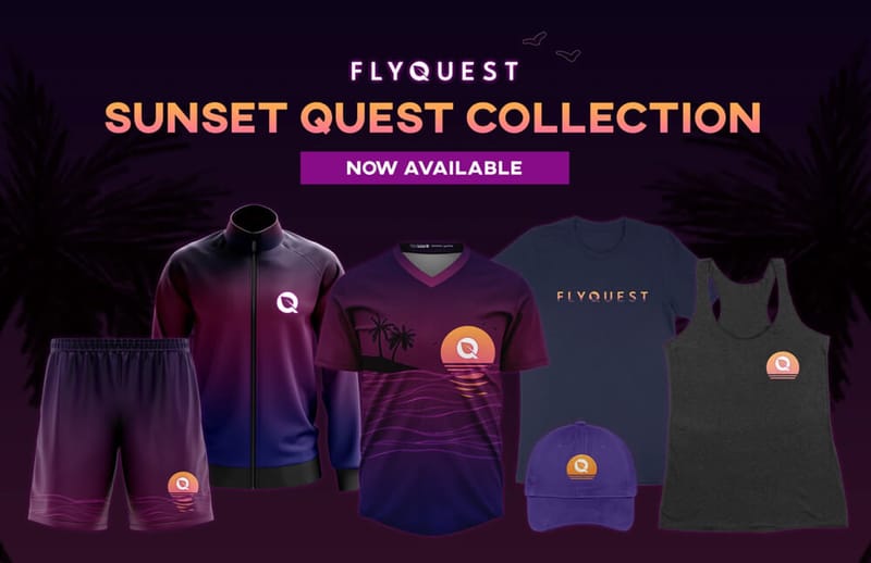 FlyQuest Sunset Apparel Collection