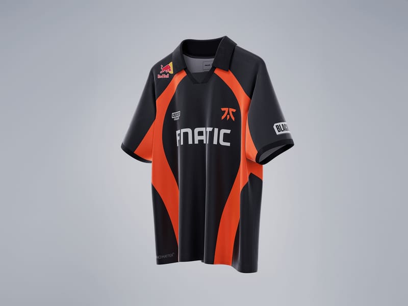 Fnatic 2026 Pro Kit Jersey detail shot