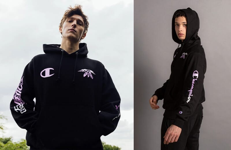 Fnatic x Champion Black AIR Elements Hoodie © Fnatic shop