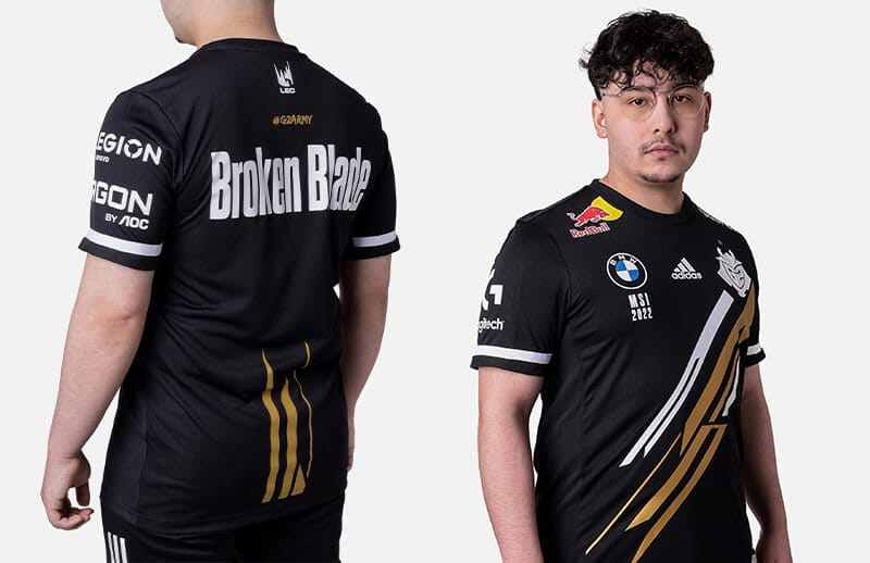 G2 Esports Jersey for MSI 2022