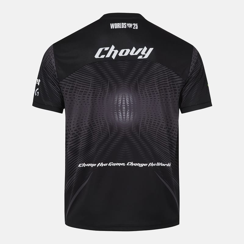 Gen.G x Descente 2025 Worlds jersey geometric detail