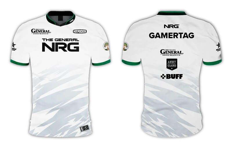General NRG 2022 Championship Jersey back and front © NRG shop