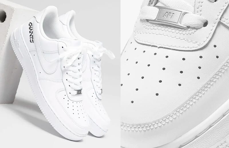 Giants x Nike Fall-Winter Air Force 1 Sneakers © Giants store