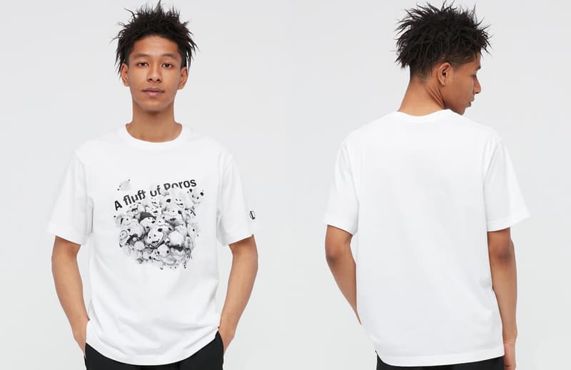 White poros T-Shirt - UT Collection © League of Legends x UNIQLO store