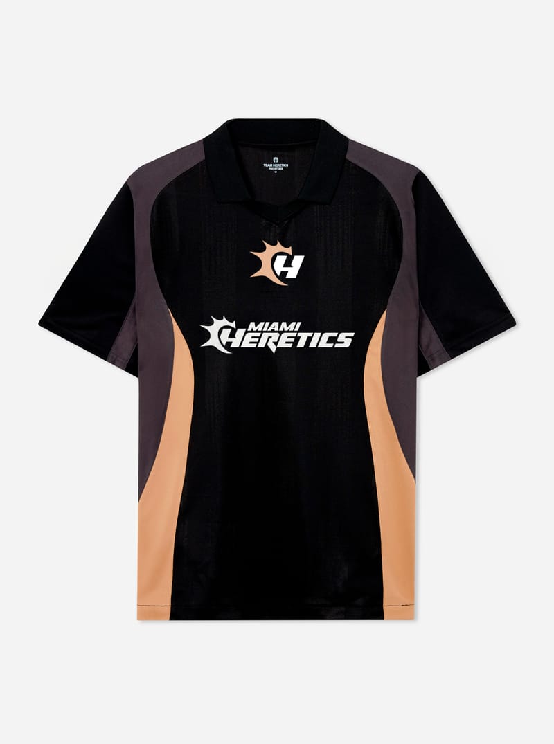 Miami Heretics 2025 CDL championship jersey from the official Team Heretics store