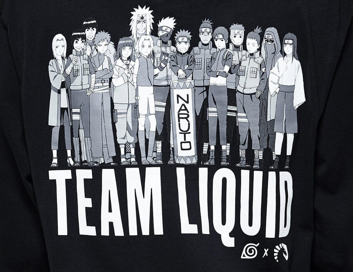 Naruto X Team Liquid: New exclusive collection