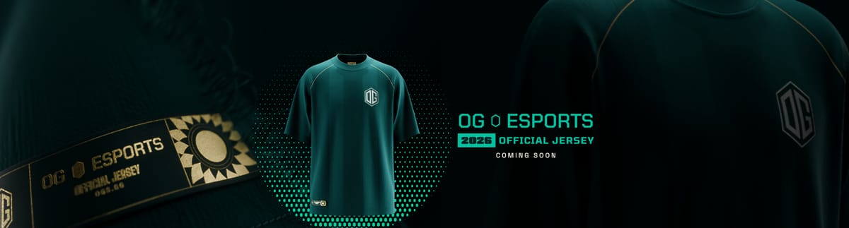 OG Esports 2026 Rebrand and Emerald Green Jersey