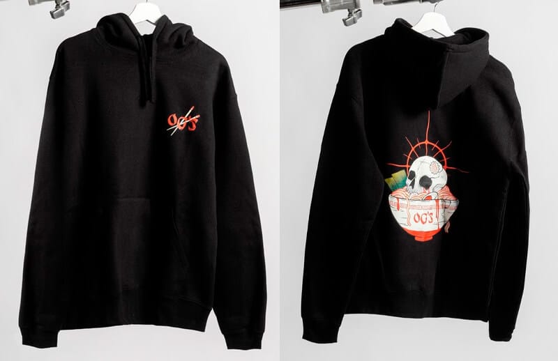 OG's Skullramen collection Hoodie © OG's Brand shop