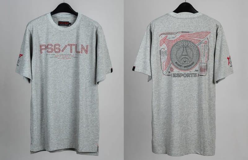 PSG X Talon Kinematic Tee gray © Talon shop
