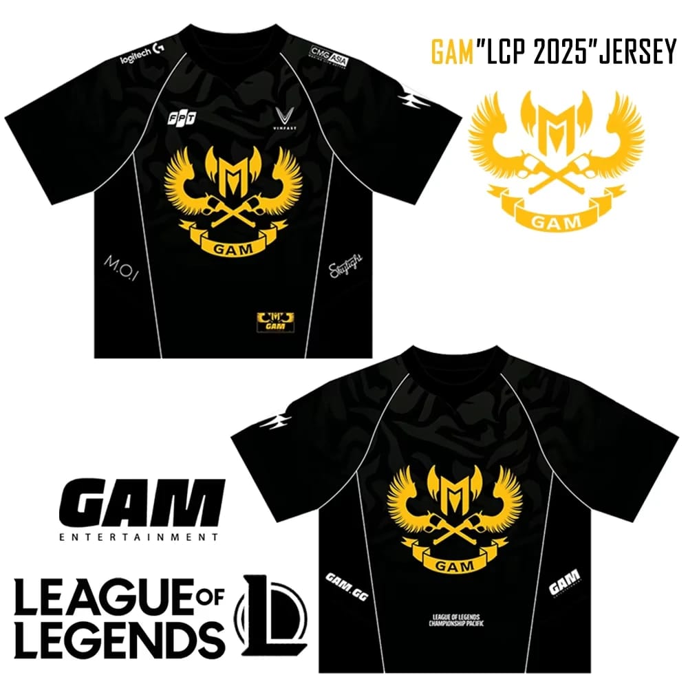 RED Canids Kalunga 2025 Jersey in Red and Cream