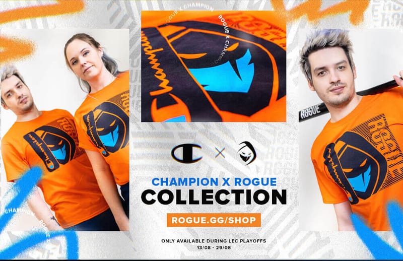 Rogue x Champion Clothing Collection