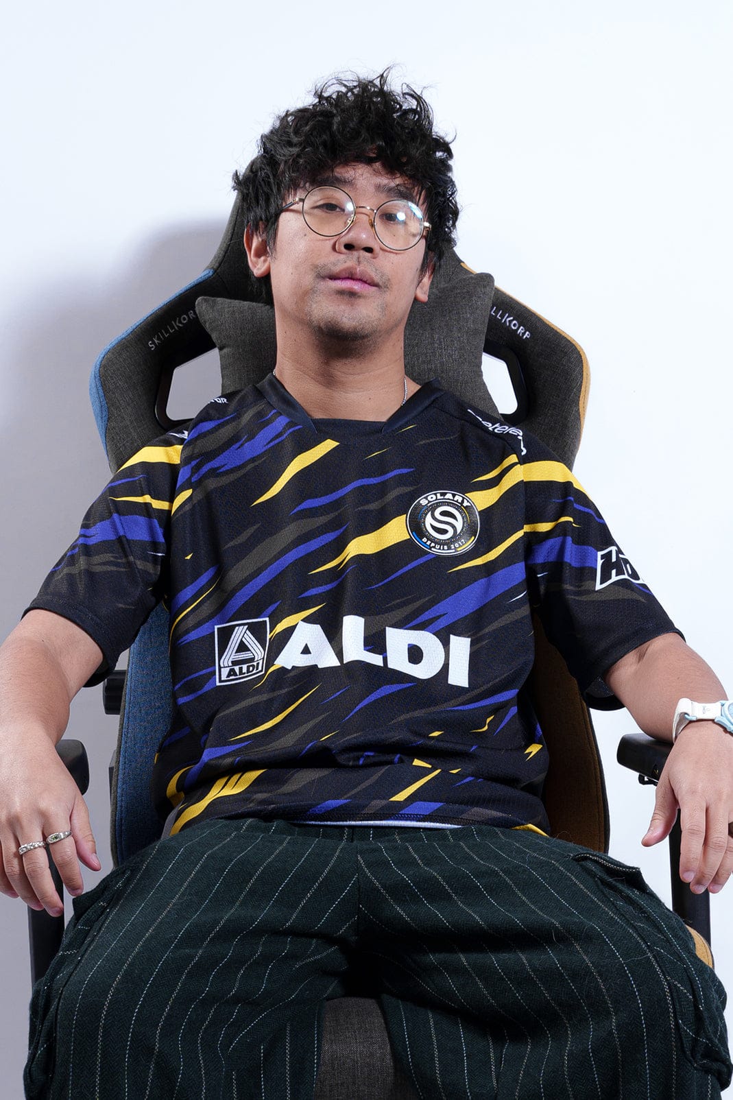 Solary 2025 Black Stripes LFL Jersey