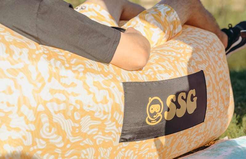 SSG Summer 2022 Inflatable lounger © Spacestation Gaming shop