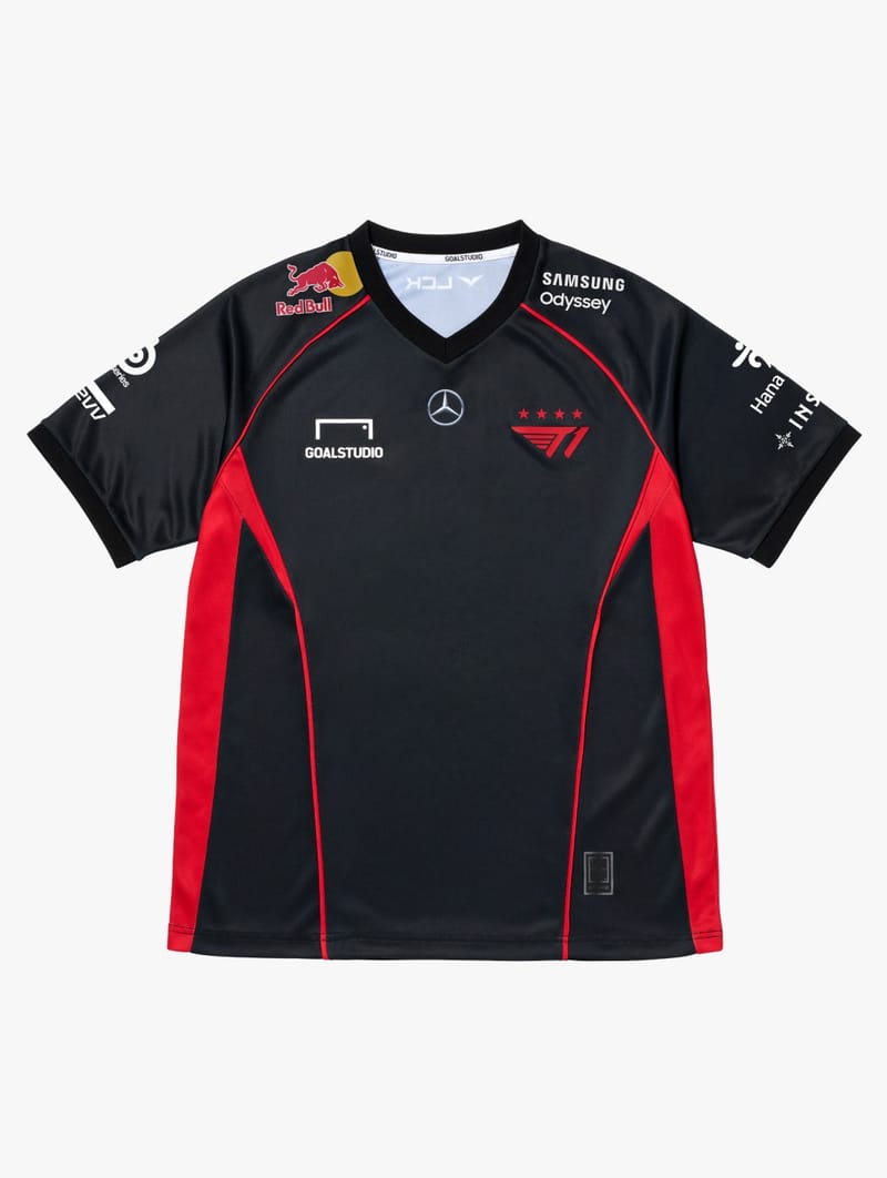 T1 x Goal Studio 2024 Regular Season Uniform and Worlds 2025 Black Gold Jersey