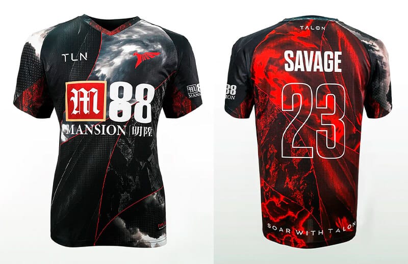 TALON DOTA 2022 Jersey Front and Back © TALON shop